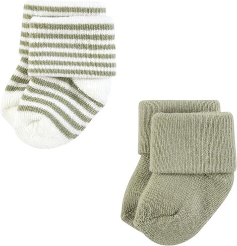 Touched by Nature Baby Infant Girl Organic Cotton Socks, Flower Market, 6-12 Months, Pink in Saudi Arabia