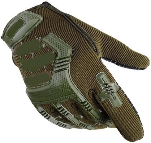 Outdoor Tactical Gloves for Men Hard Knuckle Protection Anti-Slip Grip for Motorcycle Riding Work and Sports in Saudi Arabia