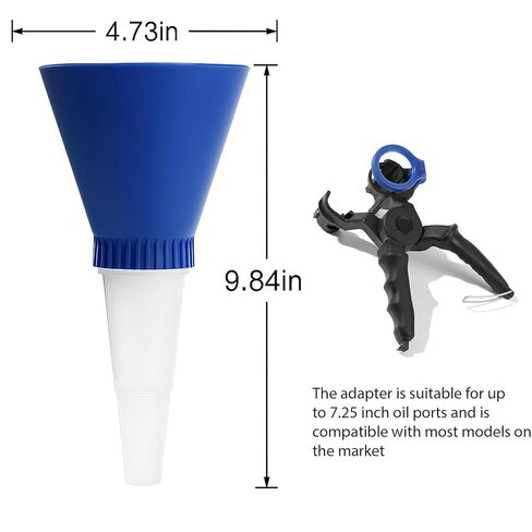 Engine Oil Funnel, Engine Oil Change Tool, Drain Tool & Locking Threaded Oil Funnel, Compatible with Ford and Mazda in Kuwait
