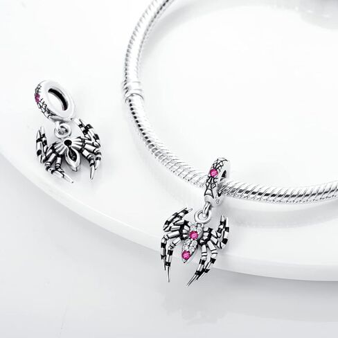 Parmuz Charm for Bracelet Necklace S925 Sterling Silver Lucky Charms for Woman Love Animal Daisy Charm Bead Pendant Jewelry Gift in Kuwait