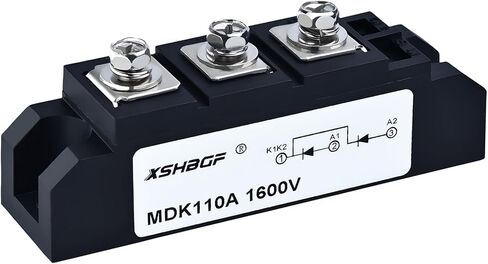 MD55A1600V وحدة الصمام الثنائي المضادة للعكس لأنظمة الطاقة الشمسية 1600 فولت ذروة الجهد 50A الحمولة in Kuwait