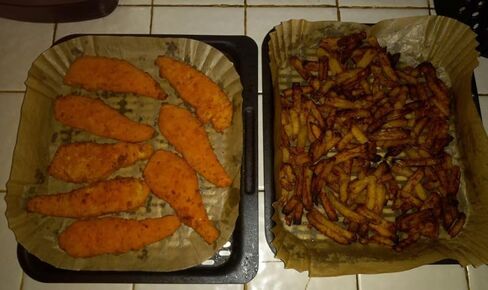 بطانات مقلاة الهواء السيليكون السيليكون للنينجا كريسبي 4-في 1 نظام طبخ الهواء الزجاجي المحمولة ، و 2pcs ملحقات حاويات الجوية الزجاجية ، كبيرة لـ 4-QT وصغيرة لحاوية 6 كوات ، غير لاصقة in Kuwait