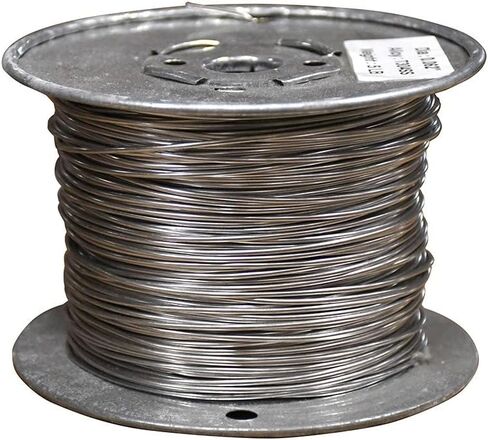 Stainless Steel Wire 16 Gauge, 5 lb Coil, 468 Feet, Made in USA Corrosion Resistant, Heavy-Duty Tying & Binding Wire for Industrial, Marine, Garden, and DIY Applications. in Kuwait