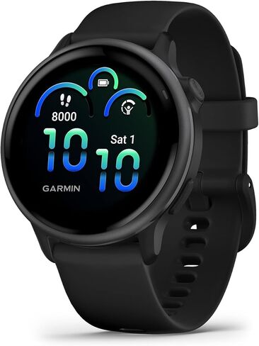 Garmin Vivoactive 6 Smartwatch Metallic Jasper Green with Jasper Green Band Best Fitness GPS Smart-Watch with AMOLED Display, 11-Day Battery, Advanced Activity Tracking Watch Bundle for Men &Women in Saudi Arabia
