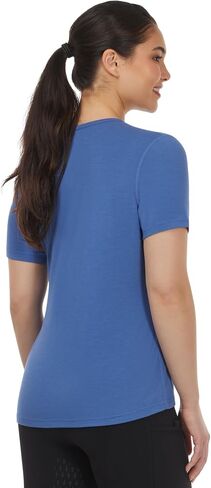 Kerrits Women's On The Double Horse Tee – Ultra-Wicking, Soft, Breathable Casual Top with Horse Print Design in Saudi Arabia