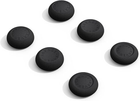 by Skull & Co.Thumb Grips Joystick Cap Analog Stick Cover for Nintendo Switch 2 Joy-Con - Neon Blue & Red, 3 Pairs (6pcs) in Kuwait