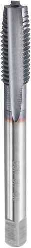 HARFINGTON M8x1.25 Metric Thread Tap 6542 Cobalt High-Speed Steel TiCN Coated Plug Tap Right Hand Straight Flutes Screw Threading Hand Tap in Saudi Arabia