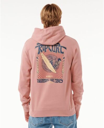 Rip Curl Men's Shred Till Dead Zip-up Hooded Fleece Sweatshirt in Saudi Arabia