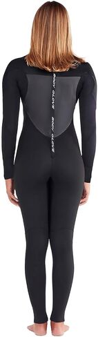 Body Glove EOS 4/3mm Back-Zip Women's Wetsuit Full Body, Long Sleeve Full Body Wetsuit Keep Warm in Cold Water for Water Sports Swimming Surfing Snorkeling Diving in Saudi Arabia