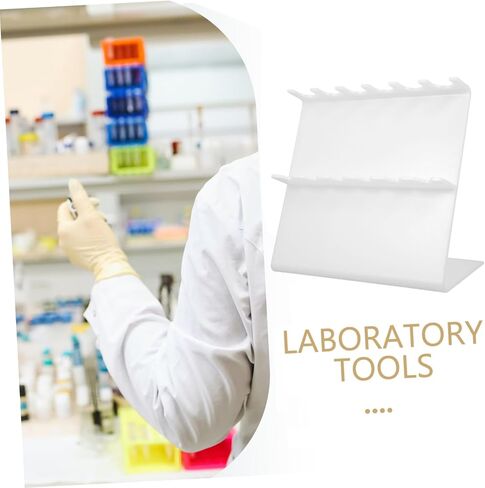Gatuida Portable Pipette Stand Laboratory Pipette Holder Rack Sturdy Plastic Storage Solution for Lab Tools and Experiments in Saudi Arabia