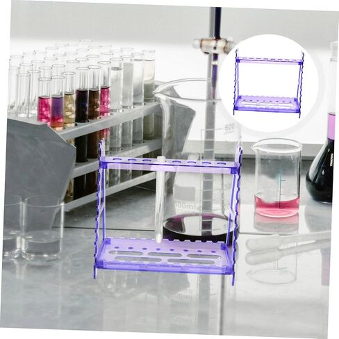 Gatuida Portable Plastic Pipette Stand Rack for Laboratory Detachable Multi Use Holder for Easy Access and Storage Supports Various Pipette Stable Design for Optimal Operation in Saudi Arabia