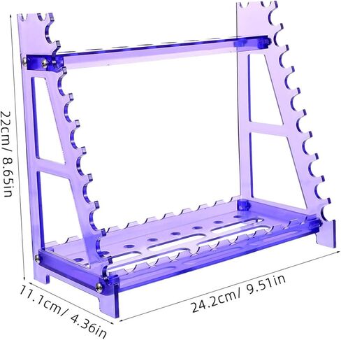 Gatuida Portable Plastic Pipette Stand Rack for Laboratory Detachable Multi Use Holder for Easy Access and Storage Supports Various Pipette Stable Design for Optimal Operation in Saudi Arabia