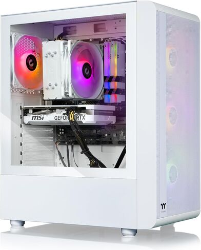 Thermaltake LCGS View i1470TH-380 Gaming Desktop (Intel® Core™ i9-14900KF, ToughRam 32GB DDR5 6400MT/s RGB Memory, NVIDIA® GeForce RTX™ 5070 Ti, 2TB NVMe M.2, WiFi, Windows 11) V38H-Z790-57T-LCS in Saudi Arabia