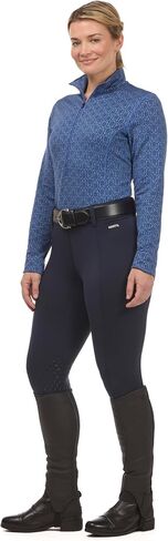 Kerrits Women's Snaffle Links Fleece Equestrian Half Zip Top – Plush, Midweight Fleece-Lined Winter Riding Shirt, Great Layer in Saudi Arabia