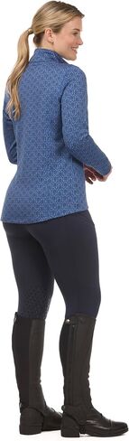 Kerrits Women's Snaffle Links Fleece Equestrian Half Zip Top – Plush, Midweight Fleece-Lined Winter Riding Shirt, Great Layer in Saudi Arabia