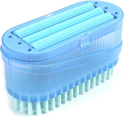 صندوق صابون، موزع صابون محمول ABS مع أسطوانة للرغوة بدون استخدام اليدين، موزع صابون مثالي وحاوية صابون الغسيل، مناسب للاستخدام في المنزل وفي السفر (أزرق) in Kuwait