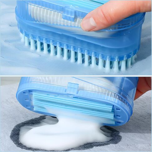 صندوق صابون، موزع صابون محمول ABS مع أسطوانة للرغوة بدون استخدام اليدين، موزع صابون مثالي وحاوية صابون الغسيل، مناسب للاستخدام في المنزل وفي السفر (أزرق) in Kuwait