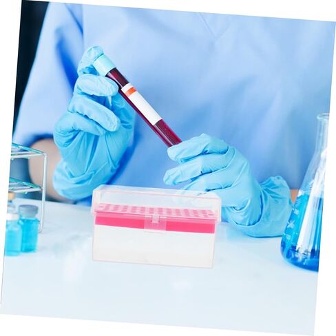 GANAZONO Laboratory Pipette Tips Storage Box Compact Plastic Holder for Pipettor Tips Multi-Compartment Design for Efficient Organization for Scientific Research and Lab Use in Saudi Arabia