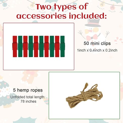 50 Pack Paper Picture Frame, White Cardboard Frames,Paper Frames 4x6, Photo Holder with Wooden Clips and String for Wall Decor and Party Supplies in Kuwait