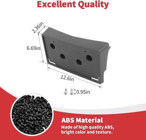 Linskip لـ 2021+ Chevy Suburban/Tahoe Front Plate License Riced Bracket Kits المتوافقة مع 2021 2022 2023 2024 2025 Suburban/Tahoe in Saudi Arabia