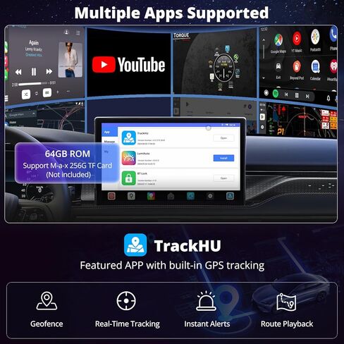 CB6 CarPlay AI Box&Android AI Box, Wireless CarPlay/Android Auto Adapter, Plug & Play CarWave Car Smart Box with AI DriveChat, GPS Track, Android 13, 2 BT, 4G LTE, 8G+128G, Silver in Kuwait