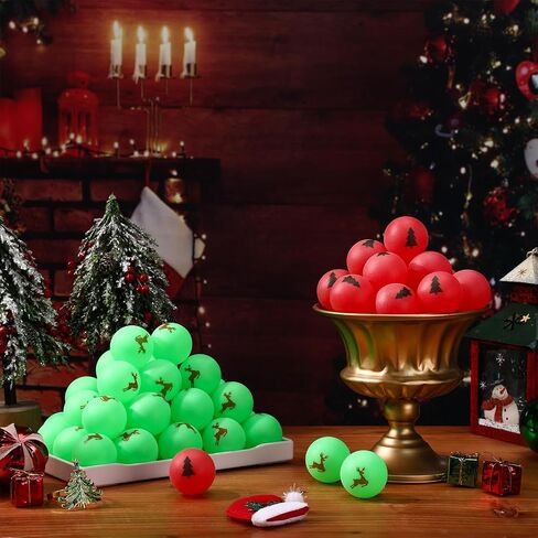 200 Pcs Halloween Table Tennis Balls Beer Balls Black Orange Novelty Table Tennis for Table Game Halloween Party Favors Table Playing Decoration Props in Saudi Arabia