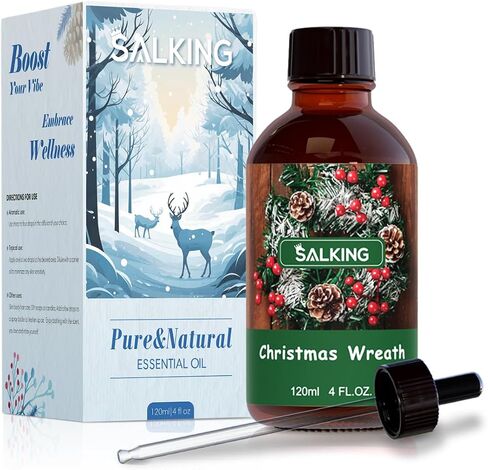 SALKING After Rain Fragrance Oil, 120ml (4 Fl Oz) Premium Fragrance Oils for Diffuser, Candle Scents for Candle Making, Soap Making Supplies, Diffuser Oil Scents, Holiday Gifts in Kuwait