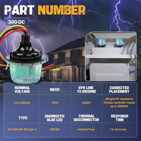 Surge Protection Device is Designed for Indoor and Outdoor Applications and Suitable Can Protect Wires,Transformers 600 in Saudi Arabia