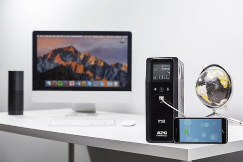 APC UPS 1000VA Sine Wave UPS Battery Backup & Surge Protector, Backup Battery Power Supply with AVR, (2) USB Charger Ports, BR1000MSR (Renewed) in Saudi Arabia