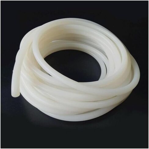 Solid Silicone Belt 1 Meter, Round Silicone Seal Diameter 1.5-16mm, White High Temperature Resistant, Abrasive Rubber Belt, 1pcs(10mm) in Saudi Arabia