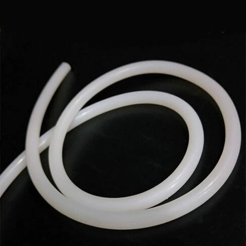 Solid Silicone Belt 1 Meter, Round Silicone Seal Diameter 1.5-16mm, White High Temperature Resistant, Abrasive Rubber Belt, 1pcs(10mm) in Saudi Arabia