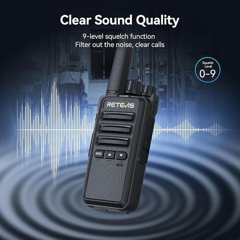 RETEVIS RT68B Walkie Talkies للبالغين بعيدة المدى ، مع 10 شاحن متعدد الطرق ، شحن Securer أسهل ، قابلة للشحن أجهزة الراديو ثنائية الاتجاه لمستودع صناعة المدارس (10 عبوات) in Kuwait