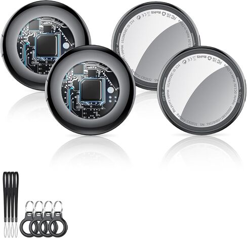 Air Tracker, Key Finder Works with Find My App (iOS Only), Bluetooth Tracker and Item Locator with Sound, Your Luggage Tracker, Key Tracker, etc. 1-Pack (Olive Green) in Kuwait