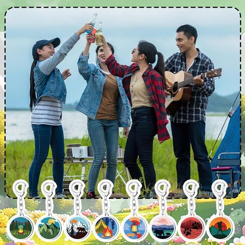 50 PCS سلحفاة مفتاح السلاح الأكريليك الصيف الصيف المحيط هاواي الهدايا الطنانة الاستوائية للنساء الرجال البالغين ديكور عيد ميلاد ديكور in Kuwait