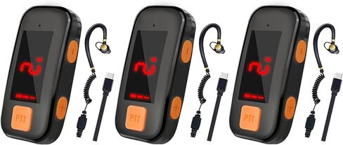 Super Mini Walkie Talkies Pro with Waterproof Upgrade, Two Way Radio Portable FM Transceiver, Small Walkie Talkie for Outdoor, Skiing, Hiking, Baseball, Restaurant, Security, Golf, Yacht, 2 Pack in Saudi Arabia