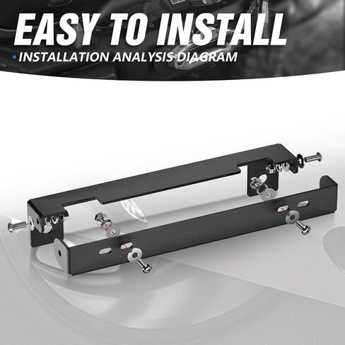 JL Spare Tire License Plate Frame with LED Light Compatible with 2018 2019 2020 2021 2022 2023 2024 Jeep Wrangler JL JLU Unlimited, Licence Bracket Holder Rear Relocation Mounting, Black in Kuwait