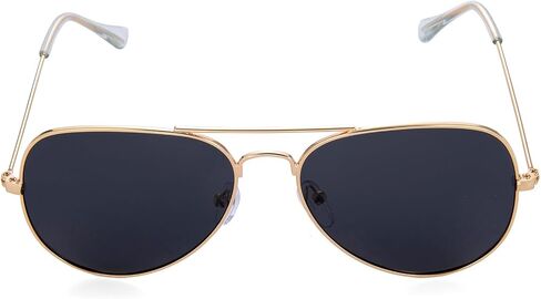 Classic Aviator Sunglasses Polarized Protection Mirrored Shades for Men & Women Vintage Style UV Protection Silver Frame in Saudi Arabia