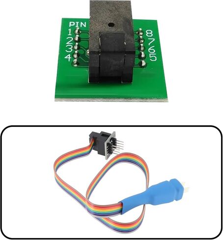 1.27mm 8-Pin Test Probe line 6x8mm for DFN8 QFN8 WSON8 Chip Programming IC Socket Adapter for Burning and Reading Connector in Saudi Arabia