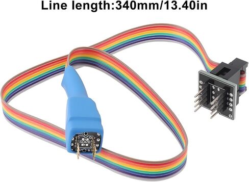 1.27mm 8-Pin Test Probe line 6x8mm for DFN8 QFN8 WSON8 Chip Programming IC Socket Adapter for Burning and Reading Connector in Saudi Arabia