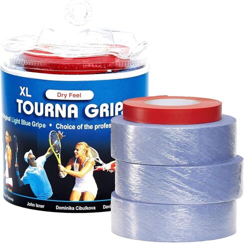 قبضة التنس Tourna Grip XL الأصلية - 30 عبوة في عبوات متعددة (1 - 5 عبوات متوفرة) in Saudi Arabia