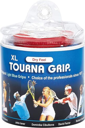 قبضة التنس Tourna Grip XL الأصلية - 30 عبوة في عبوات متعددة (1 - 5 عبوات متوفرة) in Saudi Arabia