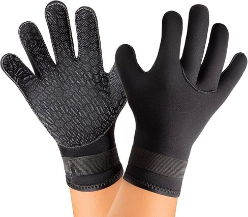 Neoprene Glove, Wetsuit Gloves 3mm with Waist Strap for Scuba Diving Snorkeling Paddling Surfing Kayaking Canoeing Spearfishing Skiing and Water Sports, Wetsuit Glove for Men, Women in Saudi Arabia