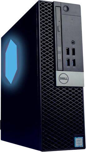 Dell Optiplex 7050 (RGB) كمبيوتر سطح المكتب | رباعي Core Intel I5 (3.2) | 16 جيجابايت DDR4 RAM | 250 جيجابايت SSD الحالة الصلبة | Windows 10 Professional | كمبيوتر المنزل أو المكتب (متجدد) in Kuwait