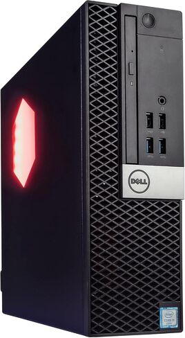 Dell Optiplex 7050 (RGB) كمبيوتر سطح المكتب | رباعي Core Intel I5 (3.2) | 16 جيجابايت DDR4 RAM | 250 جيجابايت SSD الحالة الصلبة | Windows 10 Professional | كمبيوتر المنزل أو المكتب (متجدد) in Kuwait