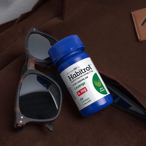 Habitrol Nicotine Lozenges 4 mg Original Flavor -135 Count - Stop Smoking Aid - Reduce Cravings and Withdrawal Symptoms in Saudi Arabia