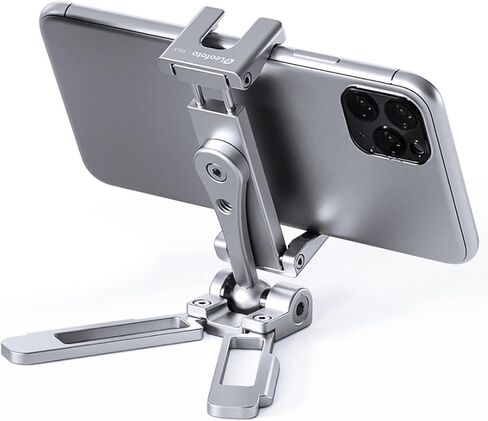 LEOFOTO PS-4 Black Ultra Compact & Lightweight Smartphone Clamp/Holder/Video/Selfie Stand/Easel Arca/RRS Compatible in Kuwait