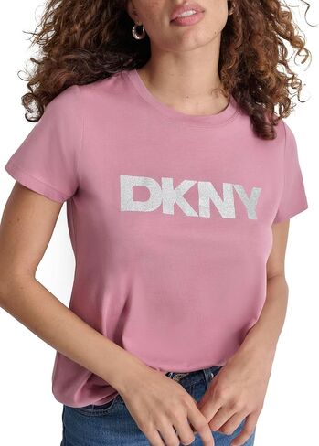 DKNY Women's Comfortable Soft Glitter Top in Saudi Arabia