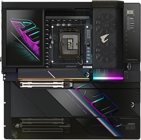 Gigabyte Z890 AI Top Intel Core Ultra (Series 2) LGA 1851 Motherboard ، E-ATX ، DDR5 ، 4X M.2 ، PCIe 5.0 ، Thunderbolt 5 ، WiFi7 ، 10GBE LAN ، EZ-LATCH in Kuwait