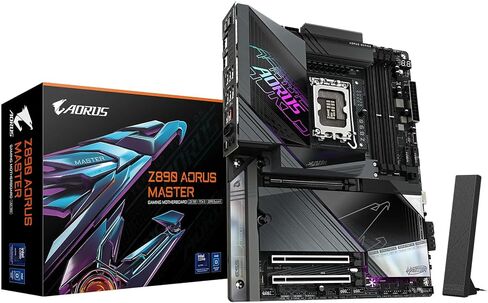 Gigabyte Z890 AI Top Intel Core Ultra (Series 2) LGA 1851 Motherboard ، E-ATX ، DDR5 ، 4X M.2 ، PCIe 5.0 ، Thunderbolt 5 ، WiFi7 ، 10GBE LAN ، EZ-LATCH in Kuwait