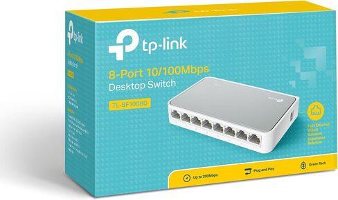 Learning Resources TL-SF1005D TP-Link 5-Port Fast Ethernet Unmanaged Switch | Plug and Play | Desktop in Saudi Arabia
